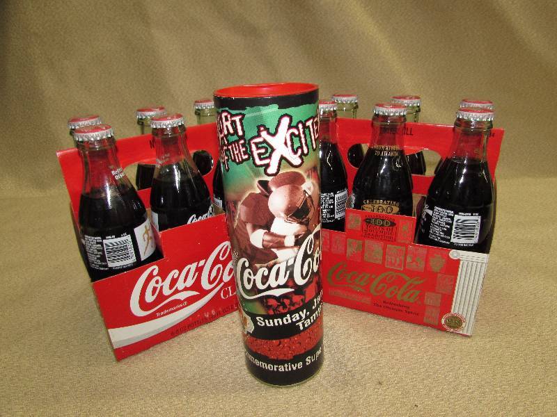 lot 147 image: COCA-COLA BOTTLES, OLYMPICS AND ONE SUPPER BOWL