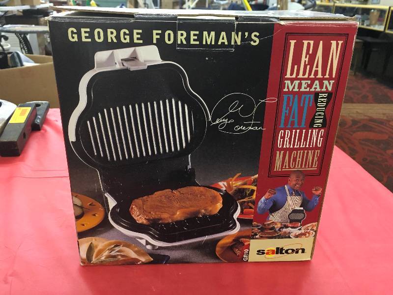 lot 174 image: GEORGE FOREMAN GRILL