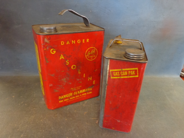 lot 86 image: Vintage Gas Can
