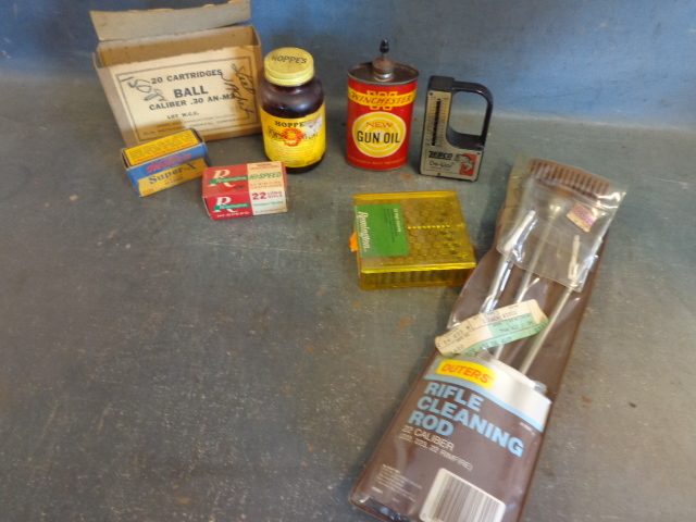 lot 122 image: Rifle Cleaning Rod and More