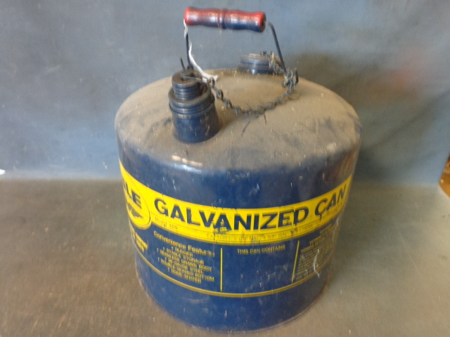 lot 141 image: Metal Gas Can