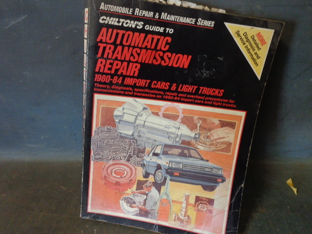 lot 158 image: Auto Repair Book