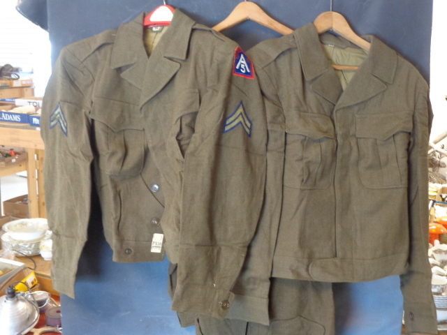 lot 165 image: VIntage U.S, Army Uniforms