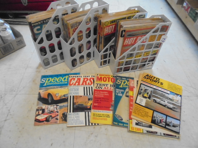 lot 62 image: Vintage Automotive Magazines