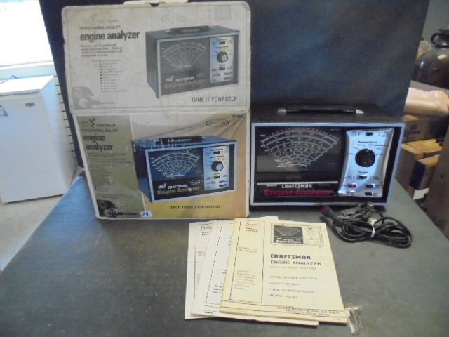 lot 79 image: Craftsman Engine Analyzer