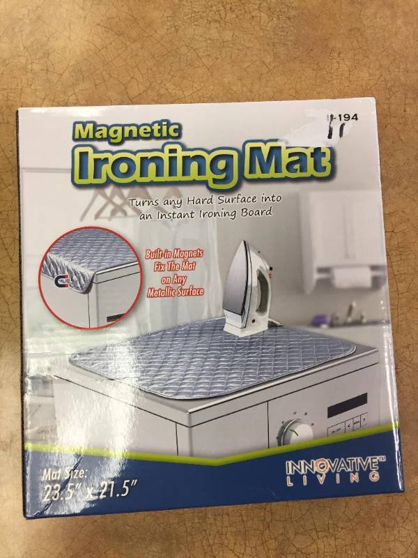 lot 10 image: New,  Ironing Blanket, Mat. Alternative to Iron Board.
