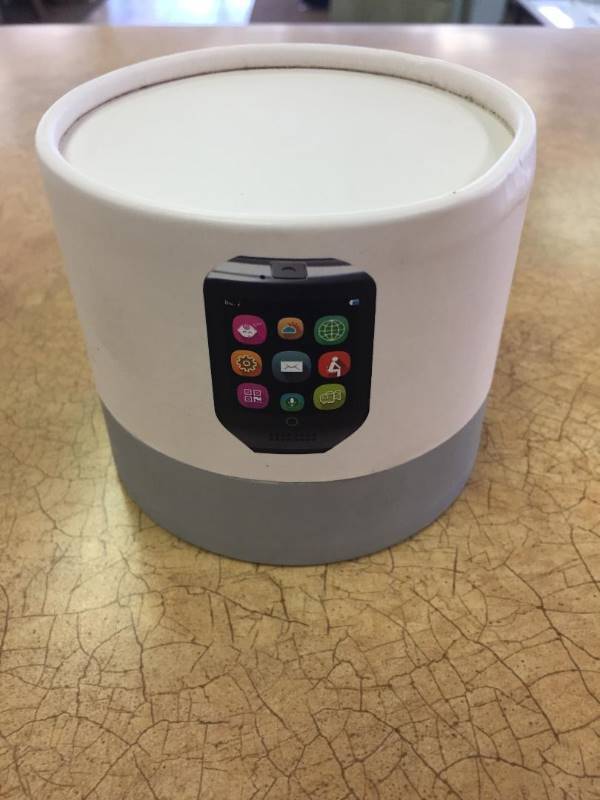 lot 16 image: New Q18 Bluetooth Smart Wrist Watch with Camera in- White