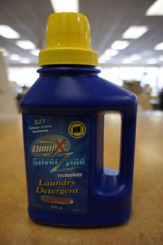 lot 45 image: New Code Blue EliminX Laundry Detergent (32-Ounce)