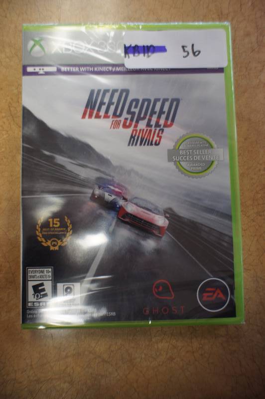 lot 56 image: New Need For Speed Rivals Xbox 360 Video game