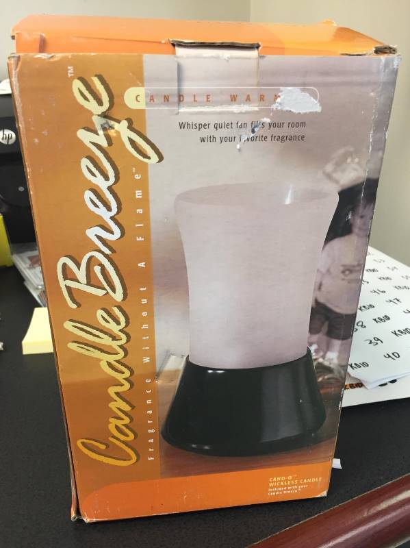 lot 175 image: New, Candle Breeze Electric Candle Warmers