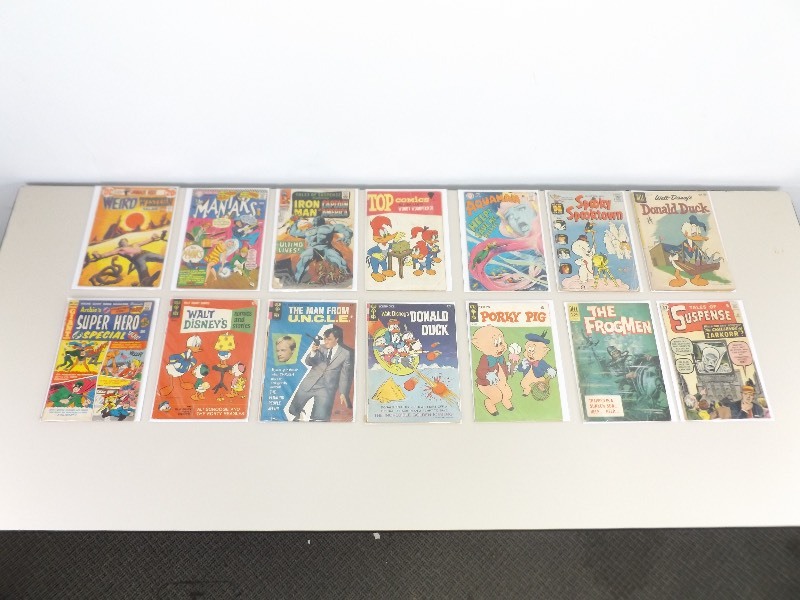 14 Vintage Comic Books