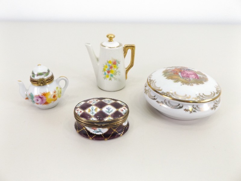 Lot of Limoges etc. Trinket etc. Boxes