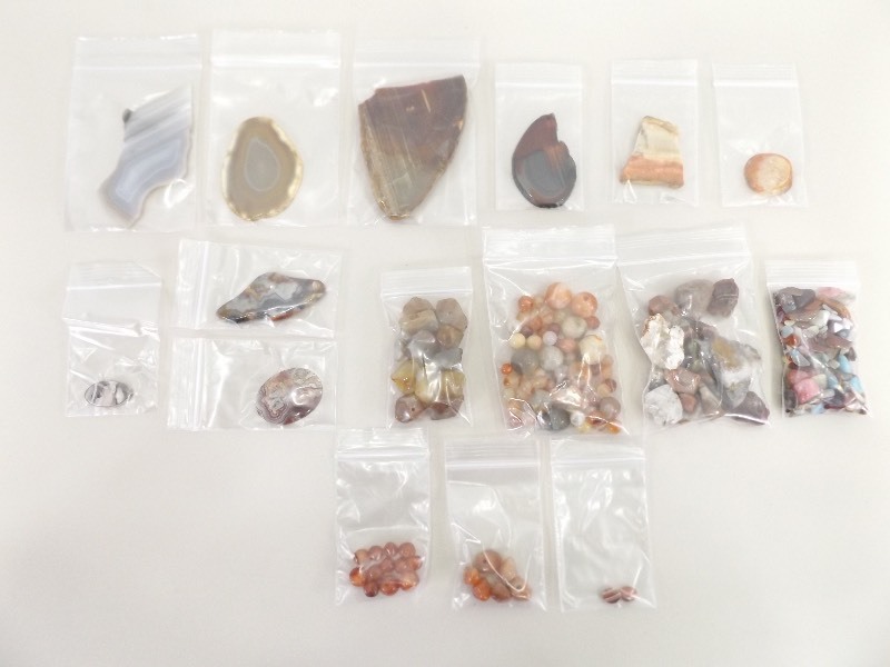 Lot of Cut etc. Agates for Jewelry