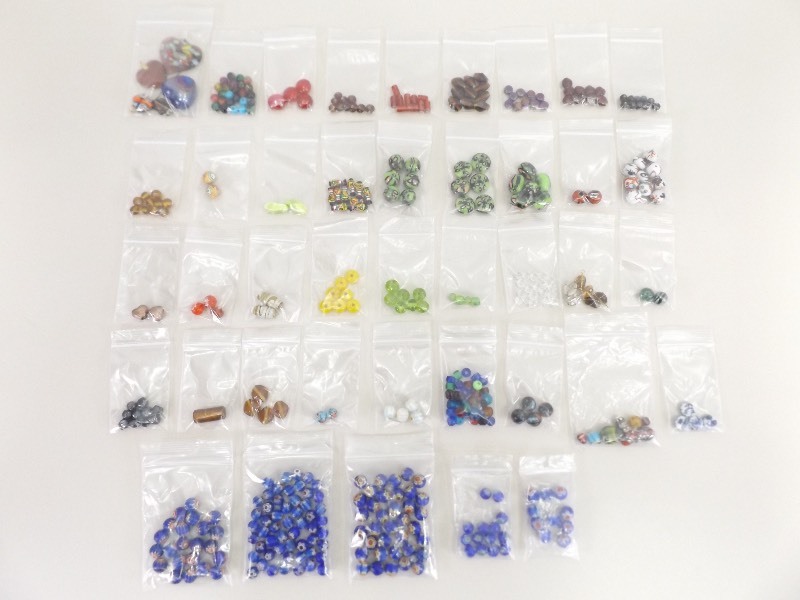 Lot of Glass Murano Millifiori etc. Beads and Pendants