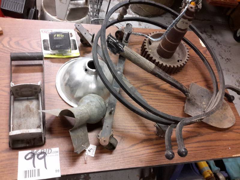 lot 99 image: Misc. items as pictured.. Includes a  Ryobi Laser Distance measurer