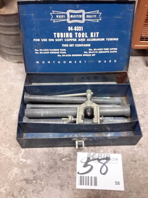 lot 58 image: Master, Wards Quality Tubing Tool Kit