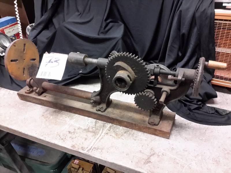lot 73 image: Vintage Lathe