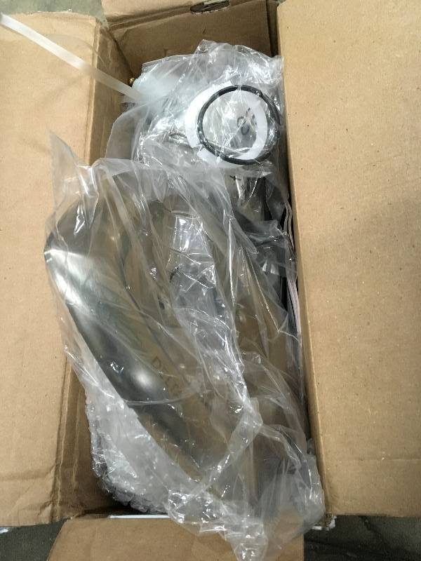 lot 12 image: Delta Tolva H2Okinetic Single-Handle 3-Spra Tub and Shower Faucet in Brusshed Nickel (Valve included)  open box never used