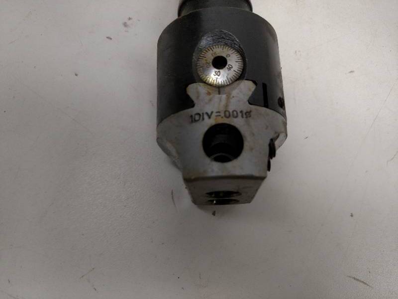 lot 57 image: 2 Boring Head, R8 Shank...