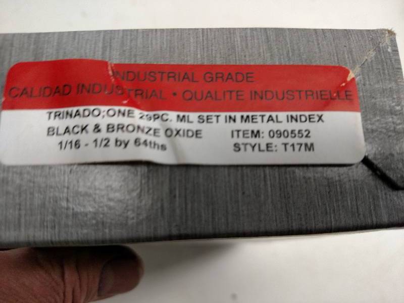 lot 88 image: Triumph 29 pc. Black & Bronze Oxide...