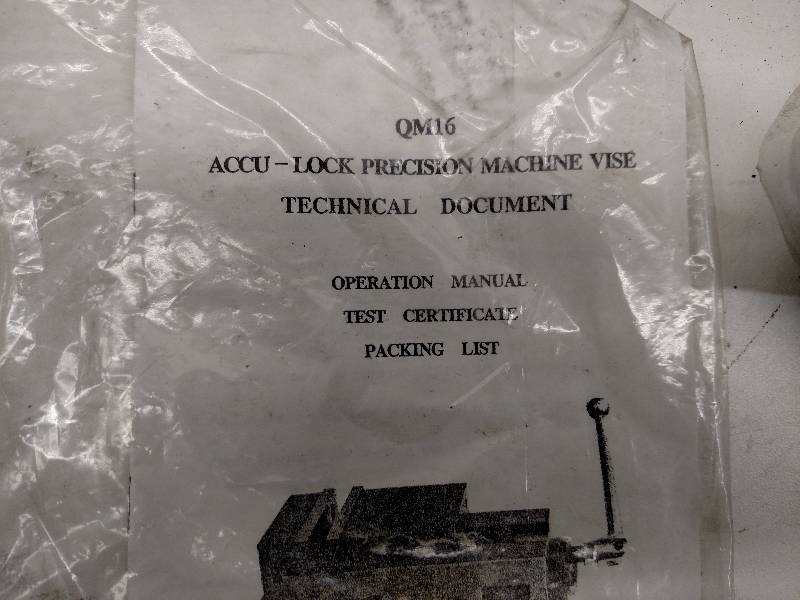 lot 6 image: 6 Accu-Lock Precision Machine Vise...