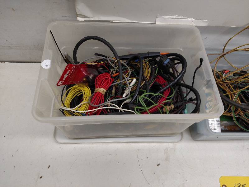 lot 135 image: (3) Tubs of Misc....