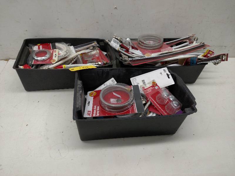 lot 136 image: (3) Tubs of Asstd Plumbing...