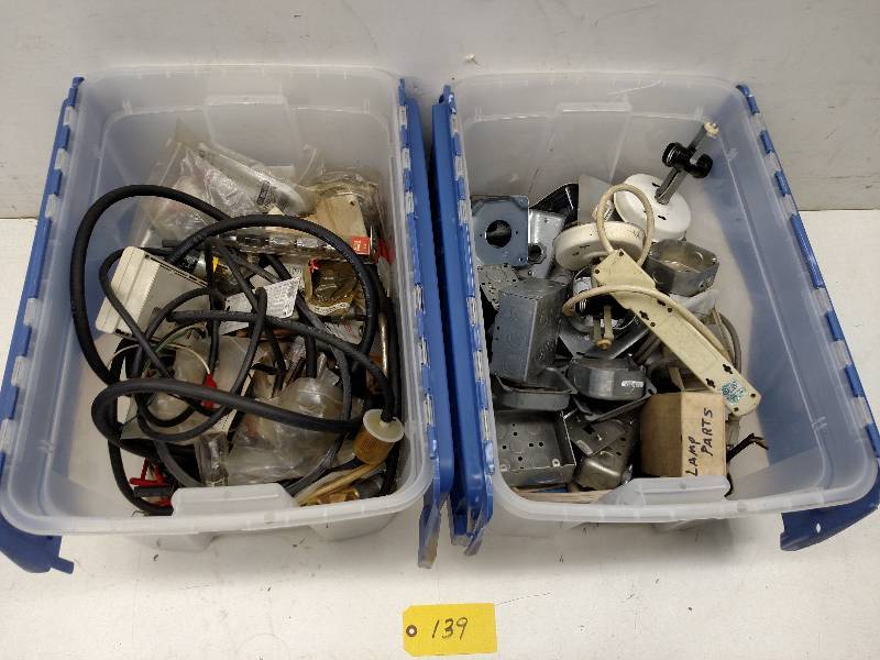 lot 139 image: (2) Tubs with Contents...