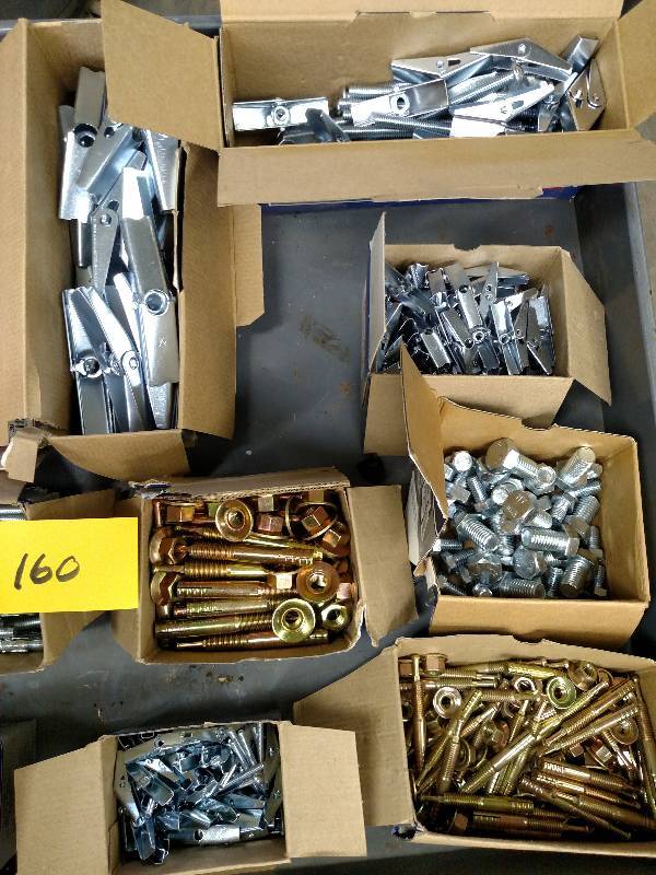 lot 160 image: Asstd Anchors & Hardware...