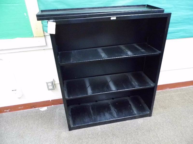 lot 13 image: Metal Bookcase