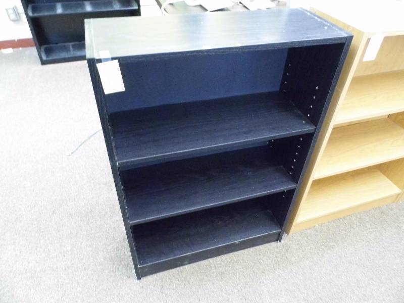 lot 15 image: Black Bookcase