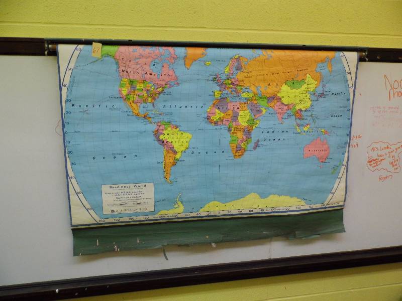 lot 67 image: Map & Globe