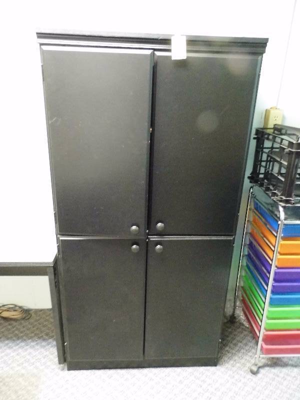 lot 110 image: Black Cabinet