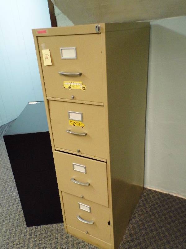 lot 112 image: File Cabinet
