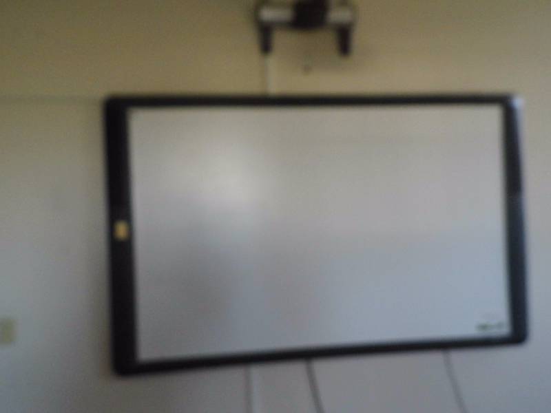 lot 115 image: Promethean Whiteboard w InFocus Projector