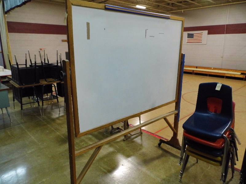 lot 144 image: White Board on Stand