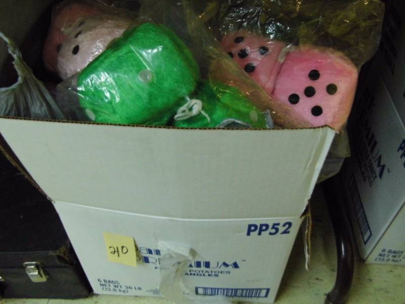lot 210 image: Fuzzy Dice