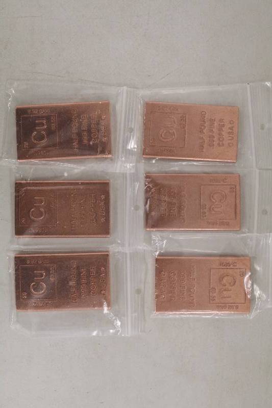 lot 19 image: Copper Ingots