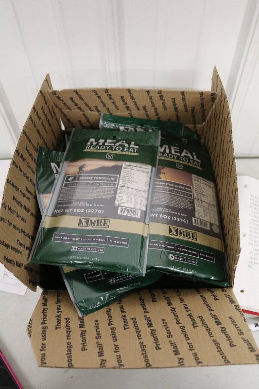 lot 59 image: MRE Meals