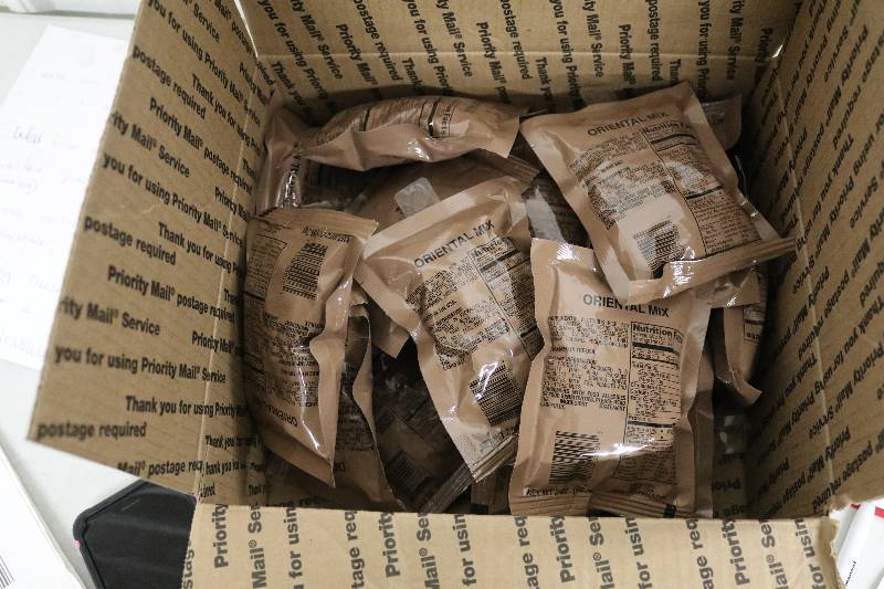 lot 60 image: MRE Snacks