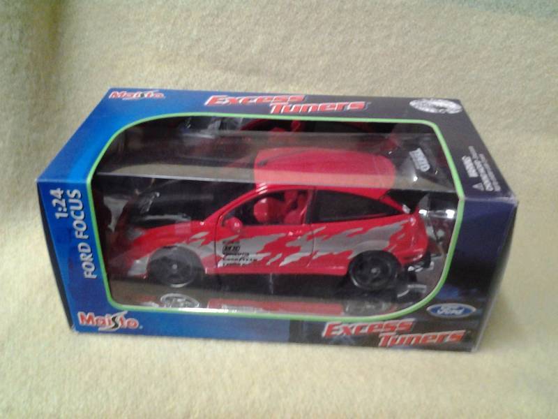 lot 23 image: Maist 124 Scale Metal Die Cast Excess Tuners Ford Focus