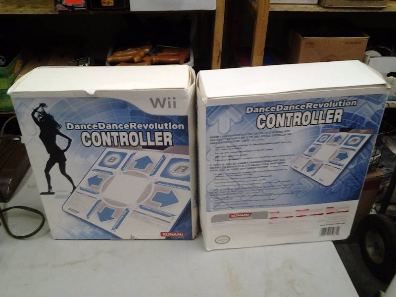 lot 42 image: 2-WII Dance Dance Revolution Controllers
