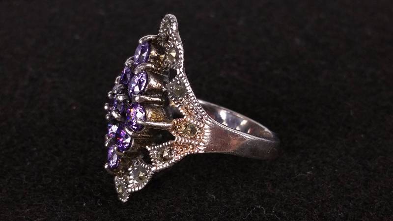 lot 40D image: Amethyst Ring