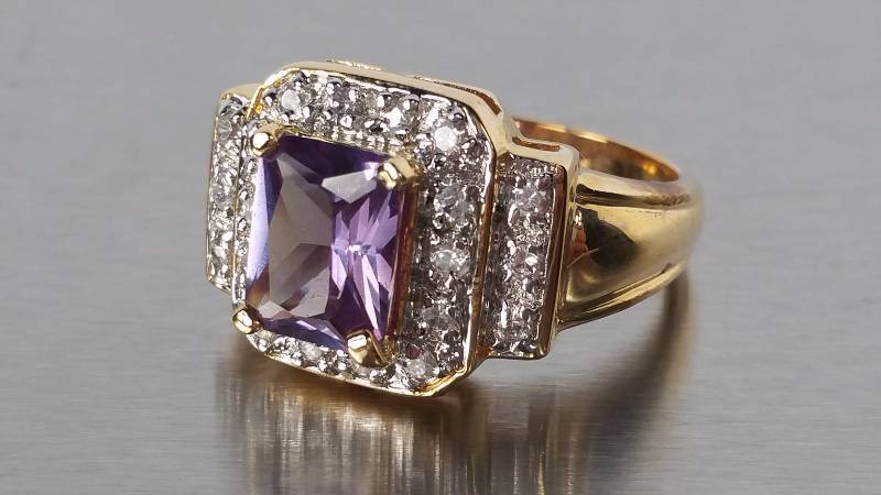 lot 55B image: Amethyst Ring