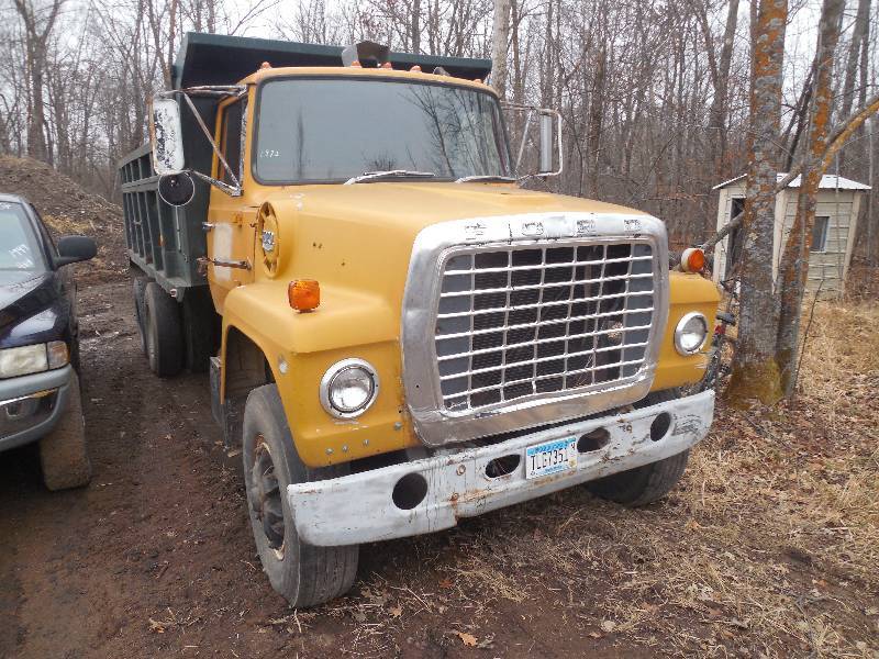 1972 Ford Tandem Axle Dump Truck Dump Truck Skid Steer