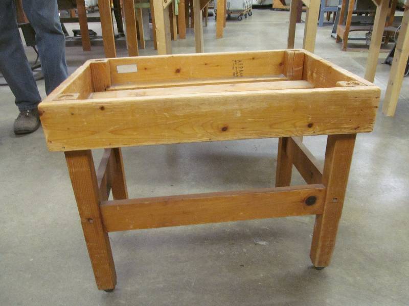 lot 60 image: wood table