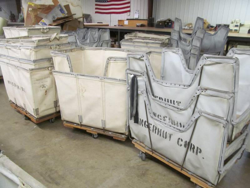 lot 66 image: fabric carts