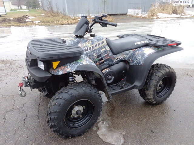 Polaris 330 Magnum 4-wheeler With Glacier Plow System 