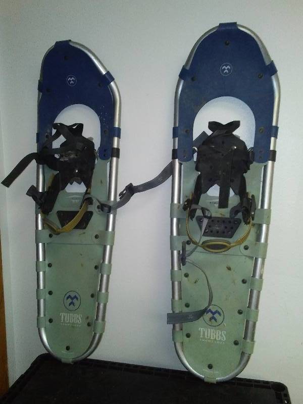 lot 108 image: Snowshoes by Tubbs, 31 inches long, 10 inches wide