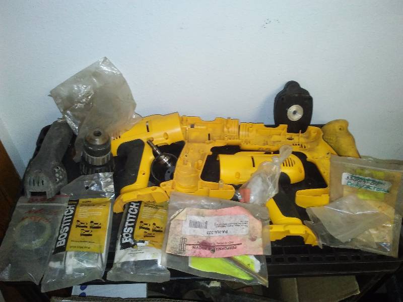 lot 137 image: DeWalt Drill Body housing and more